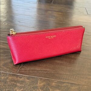 Henri Bendel Vibrant Red Cosmetic Case